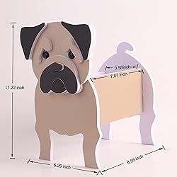 Gochoi Pug Gifts for Pug Lovers, Pug Dog Planter