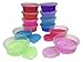 Slime Kit - 35 piece Include 12 crystal, 3 galaxy, 1 fluffy slime, glitter, foam beads, fruit and heart slices, clear cups, box containers. Silly Putty glue supplies activator cheap diy homemade cloud