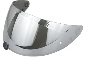 TAOHOM HJ-31 Helmet shield Replacement, Motorcycle Helmet Visor Compatible with HJC i10 and i70 (Silver)