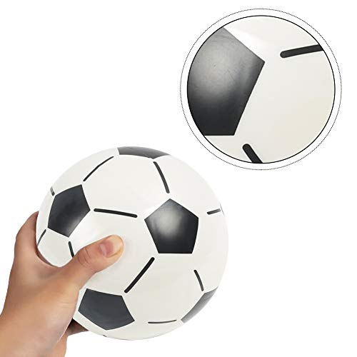 Mini Soccer Ball, 6PCS Foosball Balls Colorful Kids Mini Toy Soccer for Toddlers, 7.5inch Inflatable Soccer Rubber Soccer for Kids, with Pump