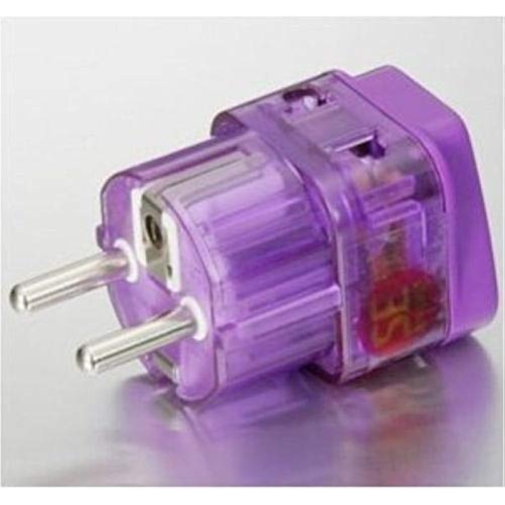 HIGH QUALITY AC POWER TRAVEL ADAPTER PLUG FRANCE GERMANY EUROPE SPAIN