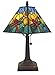 Amora Lighting AM288TL08 Tiffany Style Dragonfly Table Lamp