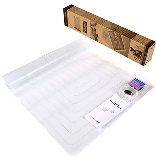 OMEM Pet Deterrent Mats, Safety Isolate static electricity blankets, keep pets away from areas you want to protect (Small)