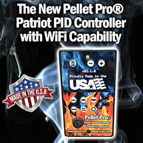 Pellet Pro Patriot WiFi PID Controller Upgrade for Traeger, Pit Boss