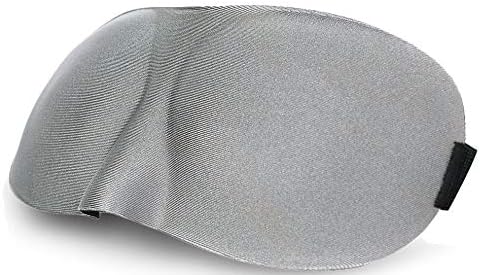 flying CLOUDS Soft Sleeping Eye Mask with Ear Plug for sleep Meditation Travel Camping (Grey)