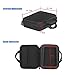 Muslady 17-Key Kalimba Case Thumb Piano Mbira Box Bag Water-resistant Shock-proof with Gloves Finger Stall Cleaning Cloth