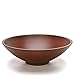 Hosley 11.8 Inch Diameter Wood Finish Decorator Bowl Ideal for Dried Floral Arrangements with Orbs Potpourri or Just as Decor Ideal Gift for Weddings or Special Occasions O3