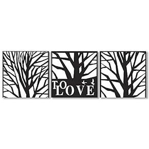 Canvas Wall Art Black and White...