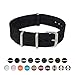 Archer Watch Straps | Nylon NATO Straps | Choice of Color and Size (18mm, 20mm, 22mm, 24mm)