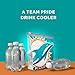 Ziploc Brand NFL Miami Dolphins Slider Gallon, 20 ct