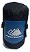 Hyke & Byke Shavano 32 F Hiking & Backpacking Sleeping Bag - 3 Season, 650FP Duck Down Sleeping Bag - Ultralight - Blue - 78in - Regular