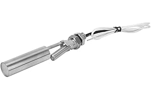 ENKELBRUKE Liquid Level Sensor, YZ-SUS304 (A Section) DC0-110V Liquid Level Sensor Stainless Steel Side Mounted Duckbill Switch for Controlling Water Dispenser Water Heater