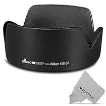 (Nikon HB-32 Replacement) Altura Photo Lens Hood for Nikon 18-140mm f/3.5-5.6G ED VR, 18-135mm f/3.5-5.6G IF-ED, 18-105mm f/3.5-5.6G ED VR, 18-70mm f/3.5-4.5G IF-ED Nikkor DX Lenses