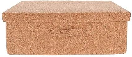 Compactor Home ran8718 Caja Plegable, Corcho, marrón, 38 x 26 x 13 cm: Amazon.es: Hogar
