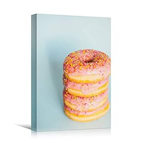 signwin Canvas Wall Art Stacked Donuts Chic Citrus...