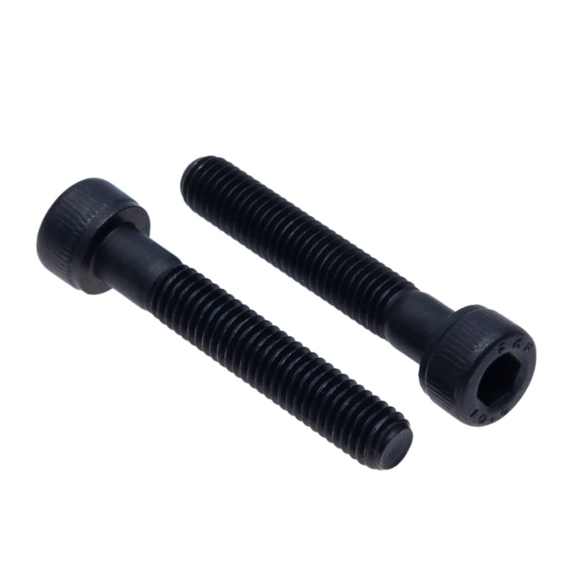 Cylinder Hex Head Cap Screws M10 (Pack of 5) Steel Grade 10.9 Hexagon Socket Allen Key Screw Bolts Thread Fasteners Cylindrical Heavy Duty According to DIN912 Black (10mm x 100mm)