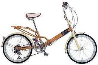 Amazon Raychell レイチェル 6段変速折り畳み自転車 インチ Vo6 キャメル インチ Vo 6 Ca レイチェル Raychell 折りたたみ自転車
