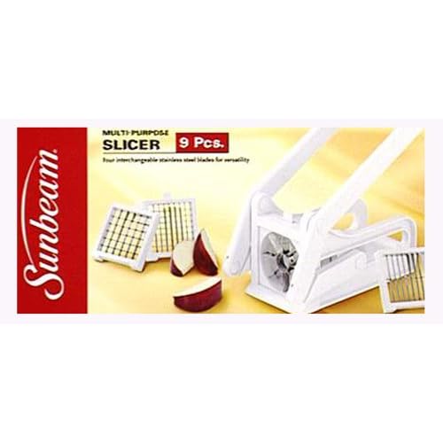 Sunbeam 9Piece MultiPurpose Slicer with 4 StainlessSteel Blades best