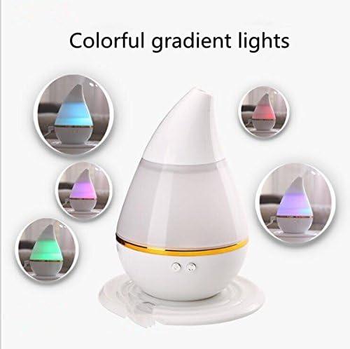 GMJF Aromatherapy Essential Oil Diffuser, Ultrasonic Cool Mist Air Humidifier with 7 Changing LED Colors, Waterless Auto Shut-off for car and room