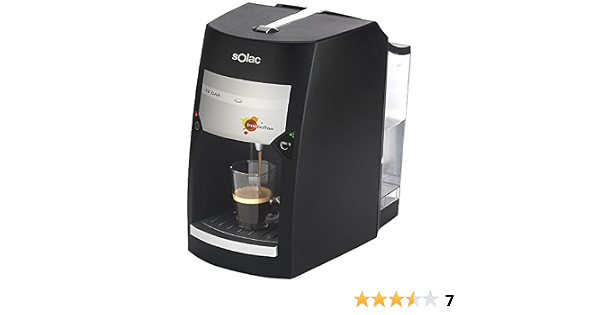 Solac CE4410 Free Coffee - Máquina de café espresso (18 bares), color negro  : Amazon.es: Hogar y cocina