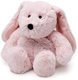 Intelex Cozy Plush Microwavable Soft Bed Toy Warmer 12" - Pink Bunny