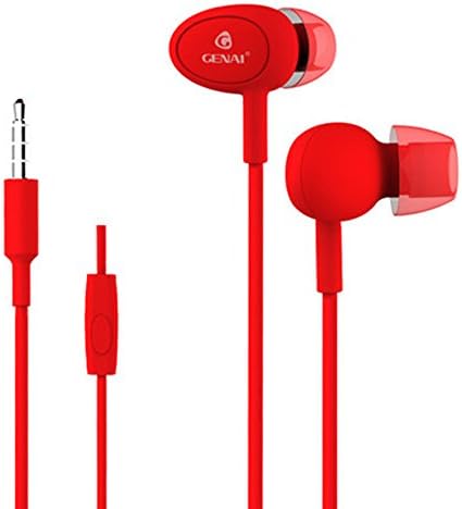GENAI In Ear Headphones Strong Noise Reduction Mic controller Headphone