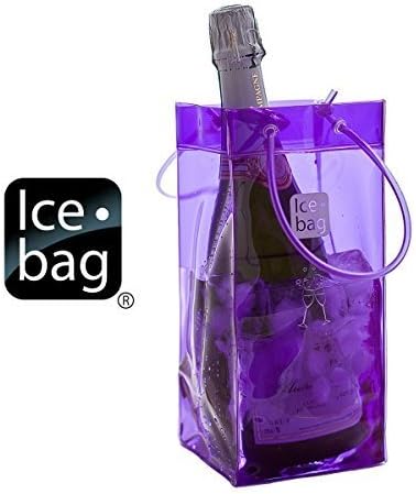 Ice Bag Is Portable and Folds for easy Storage - Purple 107623, Set of 2 by Ice Bag