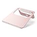 Satechi Lightweight Aluminum Portable Laptop Stand - Compatible with MacBook, MacBook Pro, Microsoft Surface Pro and more (Rose Gold)