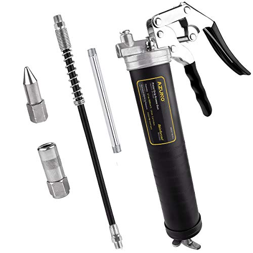 AZUNO Pneumatic Grease Gun, Heavy Duty 6000 PSI Air Compressor Grease