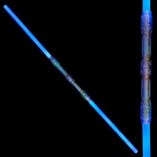 Double-sided led light up saber sword with blue led &am…