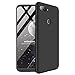 MYLB-US Xiaomi Mi 8 Lite Case 3 in 1 Ultra-Thin Hard Case PC Scratch-Resistant Premium Slim 360-degree Body Case for Xiaomi Mi 8 Lite (Black)