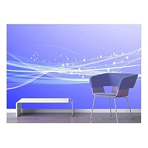 Large Wall Mural - Gorgeous Lines and Patterns | Self-Adhesive Vinyl Wallpaper/Removable Modern Decorating Wall Art - 66" x 96"