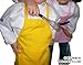 CHEFSKIN SET SM (1 Adjustable HAT + 1 Apron) Chef White Small Fits Kids Children 2-8