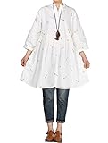 Mordenmiss Women's 2017 New Casual Embroidery A-line Sundress