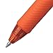 Pentel EnerGel-X Retractable Liquid Gel Pen (0.7mm) Metal Tip, Orange Ink, Box of 12 (BL107-F)