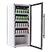 EdgeStar 8.6 Cu. Ft. Commercial Beverage Merchandiser - White and Stainless Steel