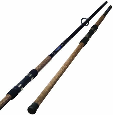 Okuma Longitude Surf Graphite Rods (Large, Black/Blue/Silver) by Okuma Fishing