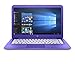 HP Stream 14-inch Laptop, Intel Celeron N4000 Processor, 4 GB RAM, 32 GB eMMC, Windows 10 S with Office 365 Personal for One Year (14-cb120nr, Purple)