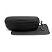 Xinmade Car Case, Driver Sports Sunglases Case with Clip and Zipper (Black)
