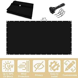 UPGRADE Privacy Screen Fence Customized 6x16 FT