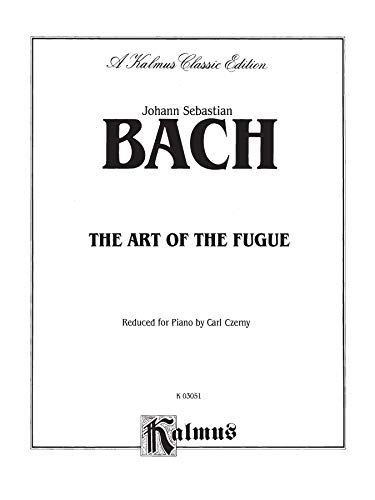 The Art of the Fugue (Kalmus Edition) - Thumbnail 2