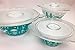 Cuchina Safe Vented Microwave Glass Lid; Perfect Lid for Bowls, Mugs, and Pots (8in and 11in - 2 Piece Set).