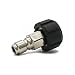 Twinkle Star Pressure Washer Twist Connect M22 14mm X 3/8" Quick Disconnect Plug High Pressure Brass Fitting Quick Coupler Nipple, 5000 PSI, TWIS281 primary