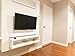 deeTool Man Door Draft Stopper 36” : One Sided Door Insulator with Hook and Loop Self Adhesive Tape Seal Fits to Bottom of Door(Light Walnut Wood Grain)