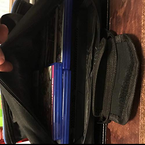 Travel Carrying Case PS4, Popmall Multifunctional Travel Storage Carry Case Protective Shoulder Bag PlayStation4 PS4 Slim System Console Accessories - Thumbnail 5