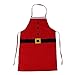 Christmas Decoration Santa Apron,Morecome Home Kitchen Cooking Baking Chef Apron
