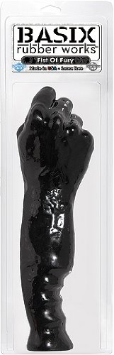 Pipedream Basix Rubber Works Fist of Fury Black