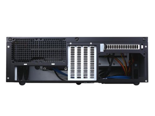 Silverstone Grandia Series HTPC Case with Aluminum FP Micro-ATX, 2X Hot-Swap Drive Bay, 3x120mm Golf Bladed Fan, USB 3.0 x2 and 11-Inch Expansion Card GD06B (Black)