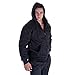 Big & Tall Oversized Heavyweight Sherpa Lined Fleece Hoodie Sweatshirts For Men Winter Zip Long Sleeve Jacket