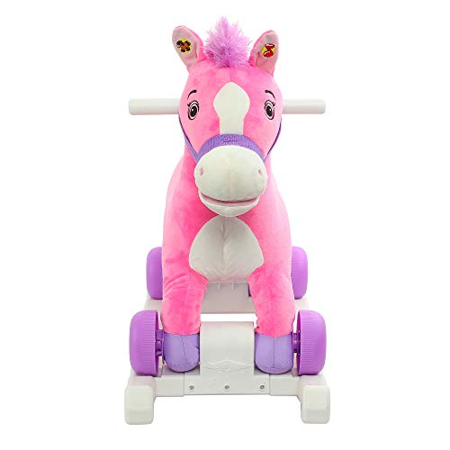 Rockin' Rider Candy 2in1 Pony RideOn , Pink Pricepulse
